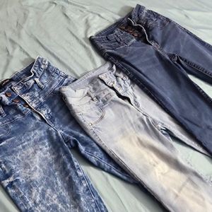Charlotte Russe high waisted Refuge Jeans bundle